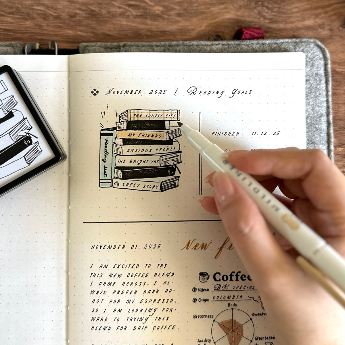 [MIDORI] Paintable Stamp