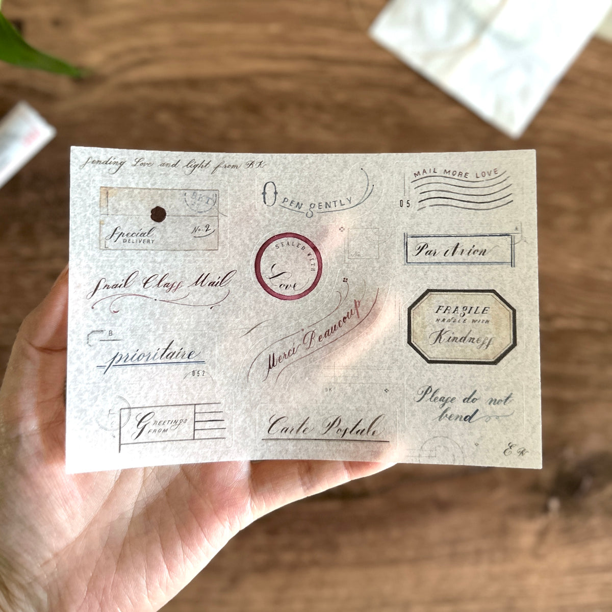 [BK Original Sticker] Airmail Reverie