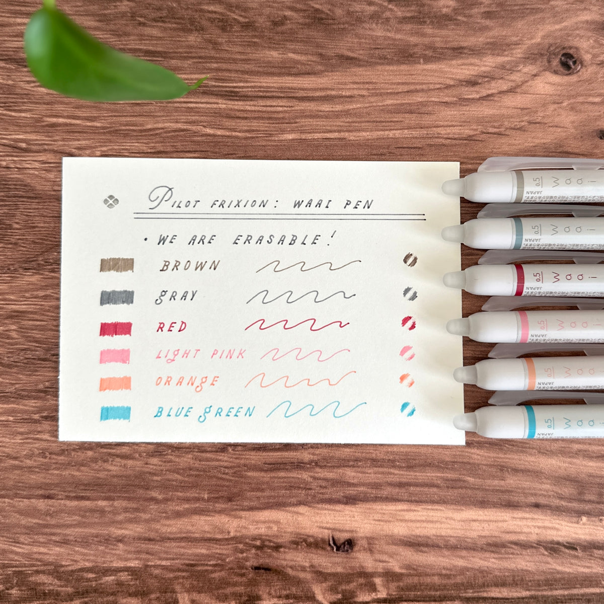 [Pilot] Frixion "WAAI" Pen (0.5mm)