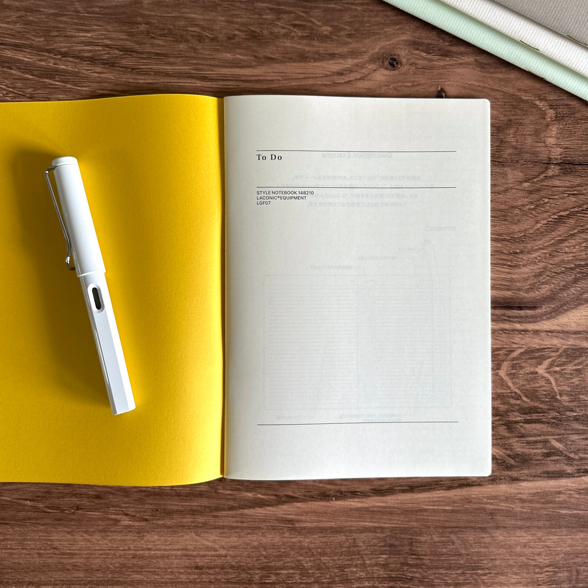 [Laconic] Style Notebook