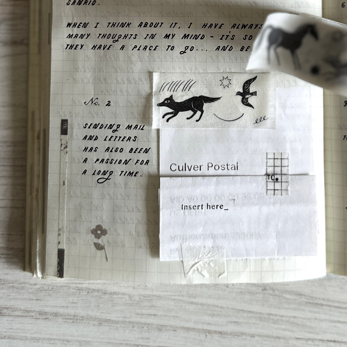 [Nishi Shuku×mizushima Masking Tape] In the Night "Gathering"