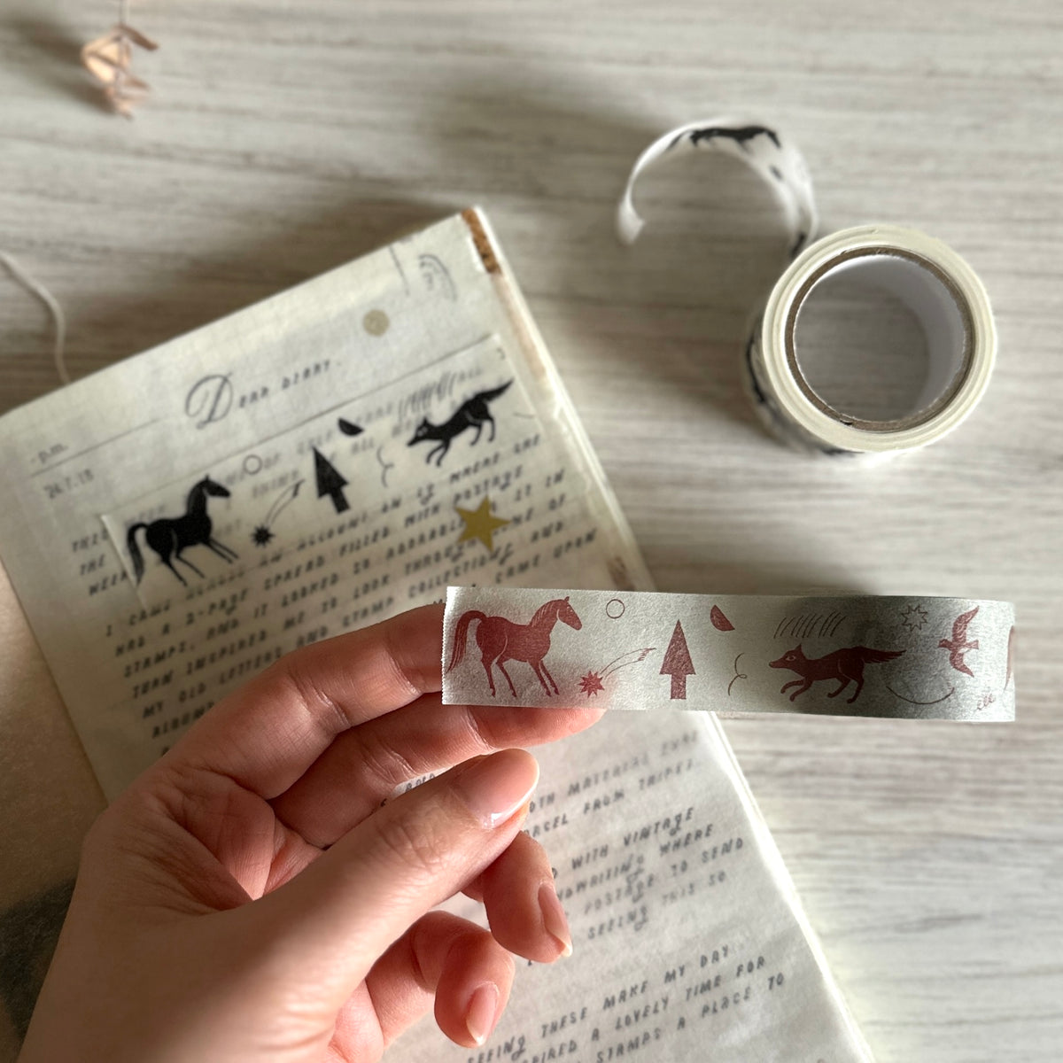 [Nishi Shuku×mizushima Masking Tape] In the Night "Gathering"