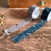 [Nishi Shuku×mizushima Masking Tape] In the Night "Shapes"