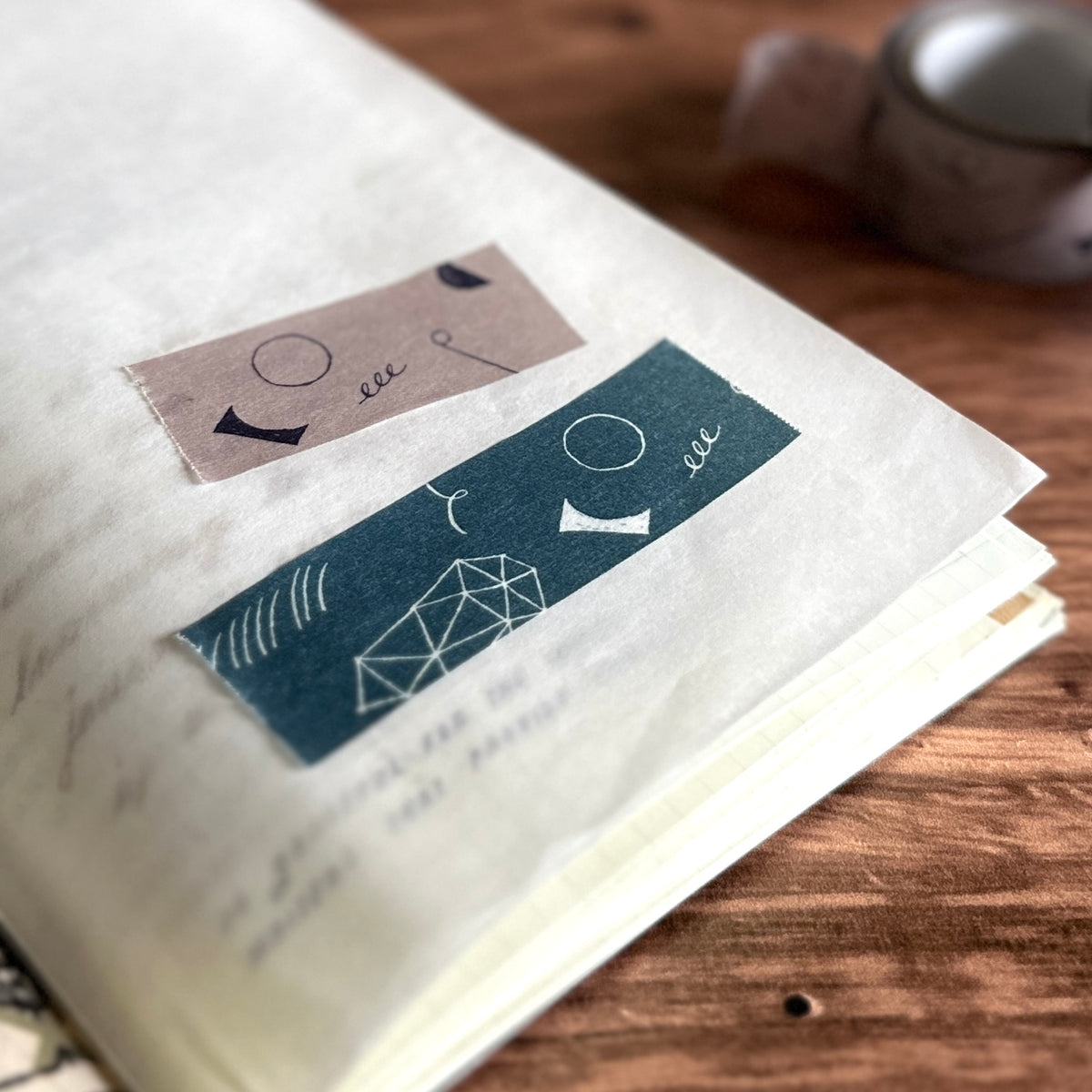 [Nishi Shuku×mizushima Masking Tape] In the Night "Shapes"