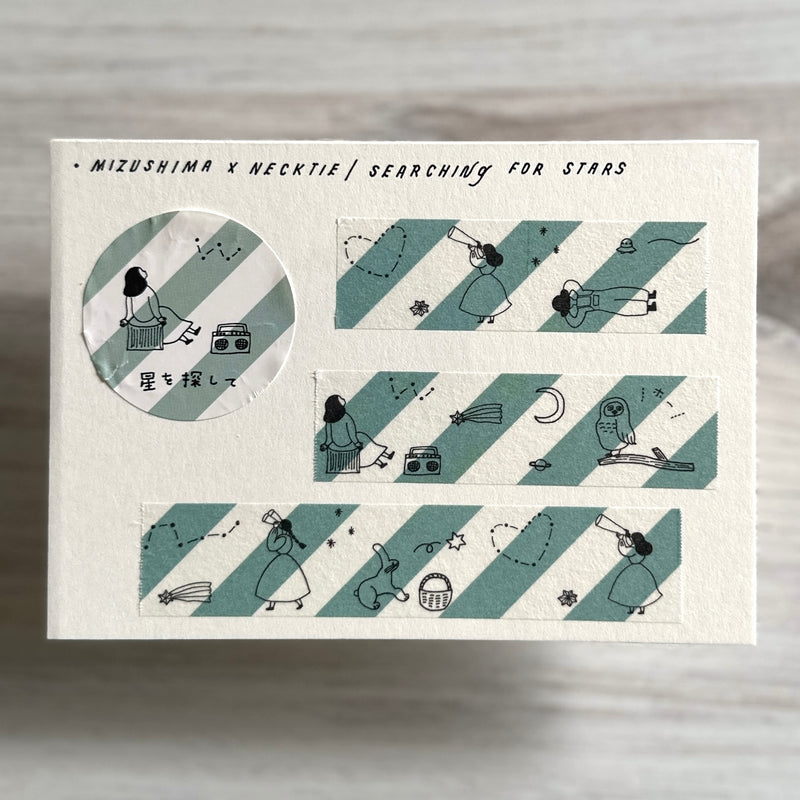 [necktie × mizushima Masking Tape] Searching for Stars