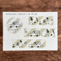 [necktie × mizushima Masking Tape] On the Go