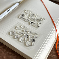 [necktie × mizushima Clear Stamps] Searching for Stars