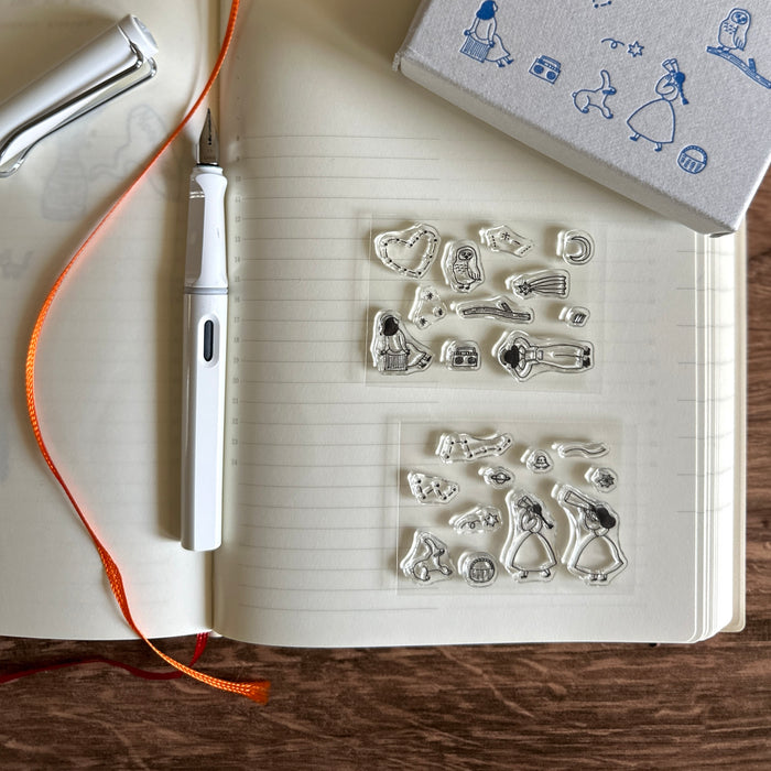 [necktie × mizushima Clear Stamps] Searching for Stars