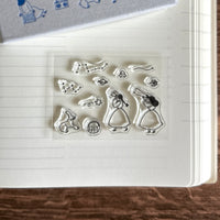 [necktie × mizushima Clear Stamps] Searching for Stars