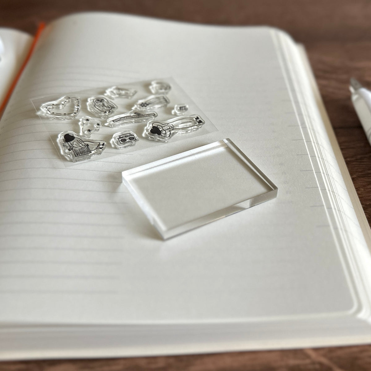 [necktie × mizushima Clear Stamps] Searching for Stars