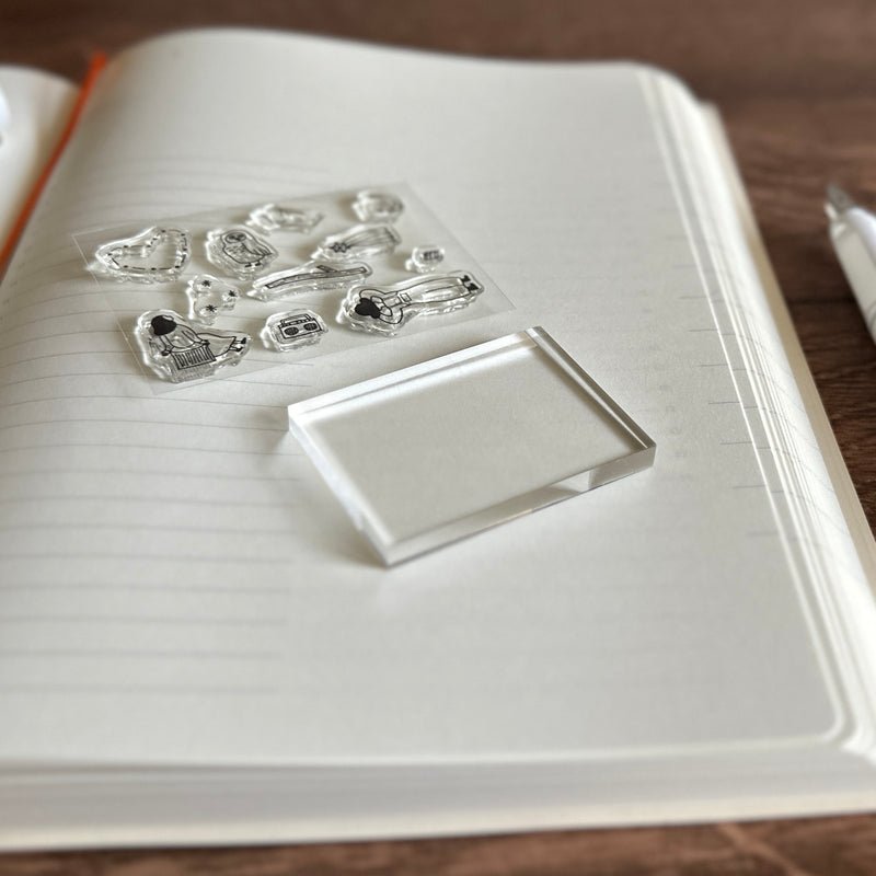 [necktie × mizushima Clear Stamps] Searching for Stars