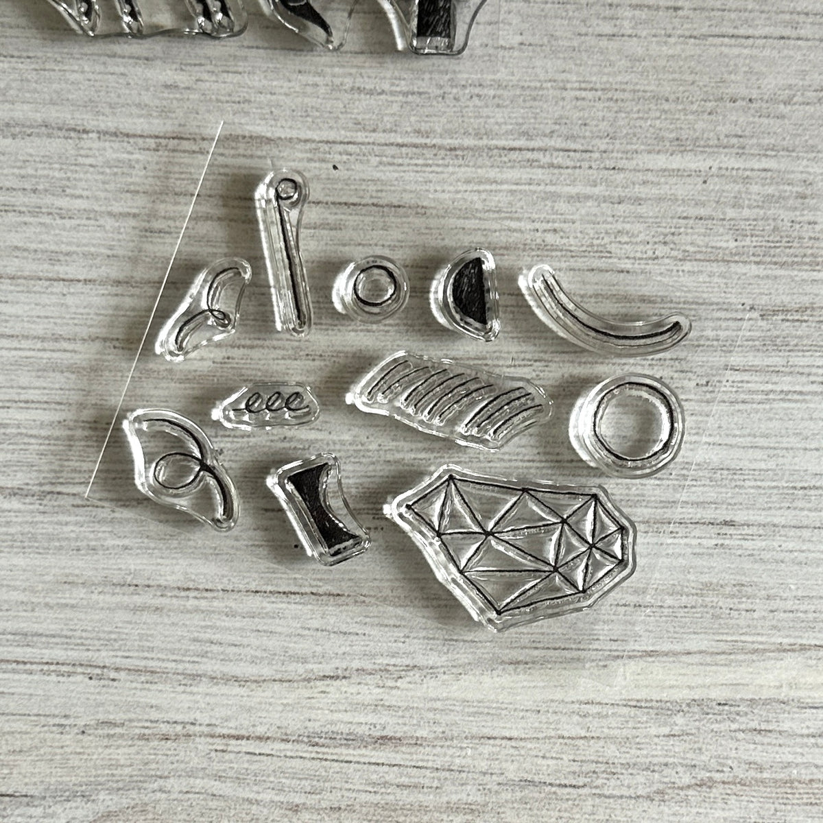 [Nishi Shuku × mizushima Clear Stamps] In the Night