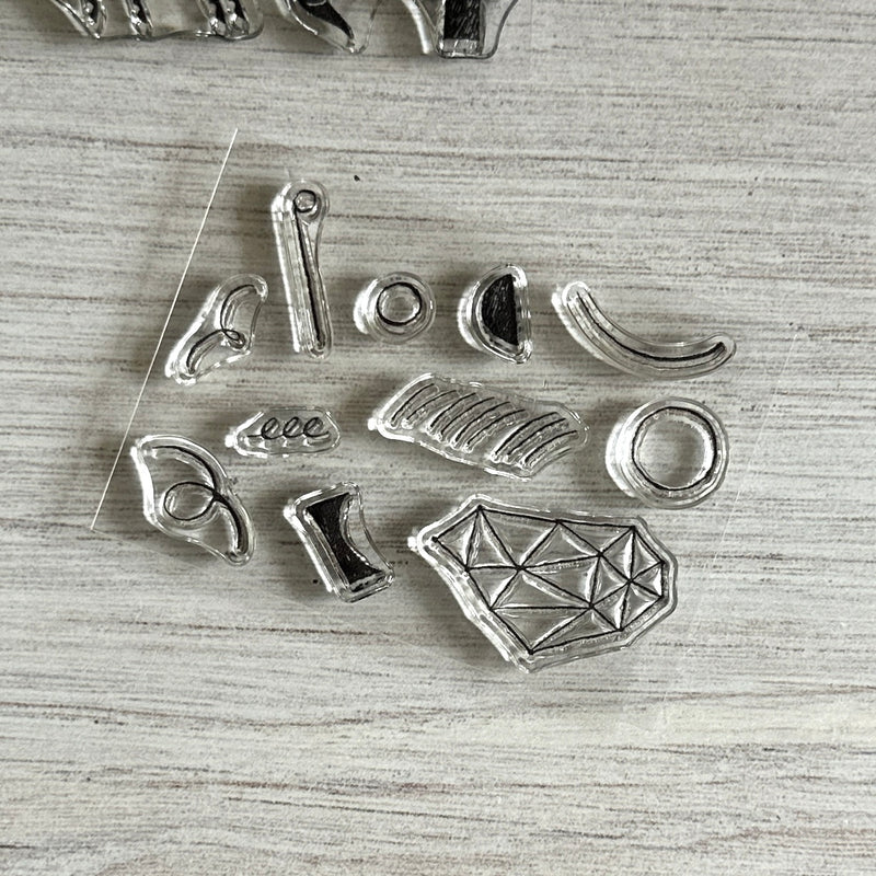 [Nishi Shuku × mizushima Clear Stamps] In the Night