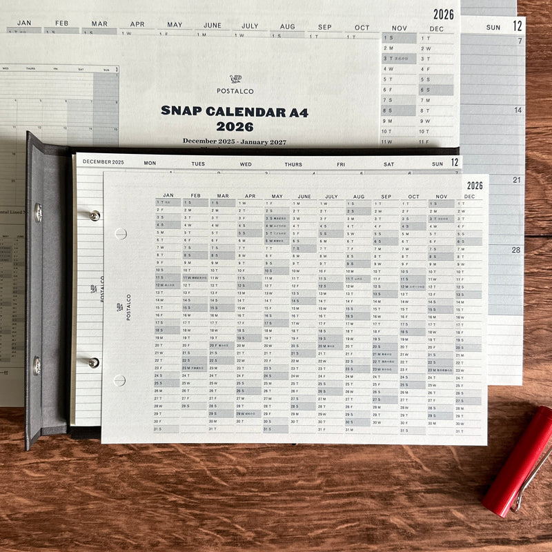 [Postalco 2026] Snap Calendar