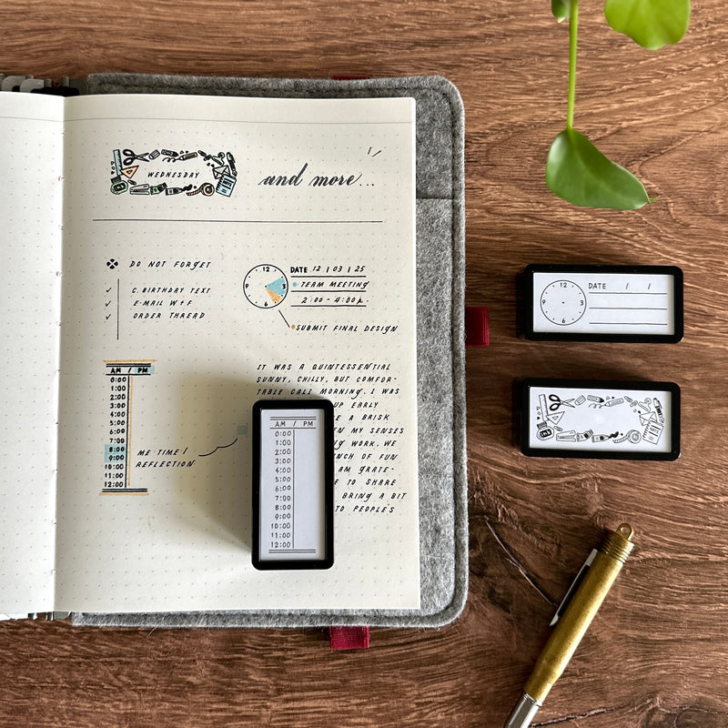 [MIDORI] Paintable Stamp // Rectangle