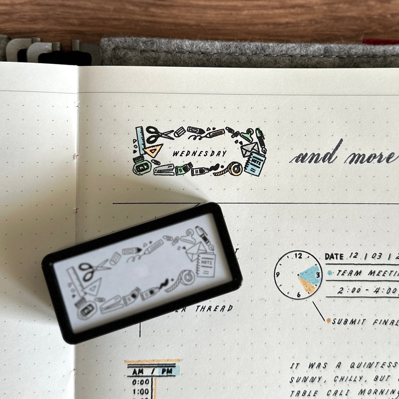 [MIDORI] Paintable Stamp // Rectangle