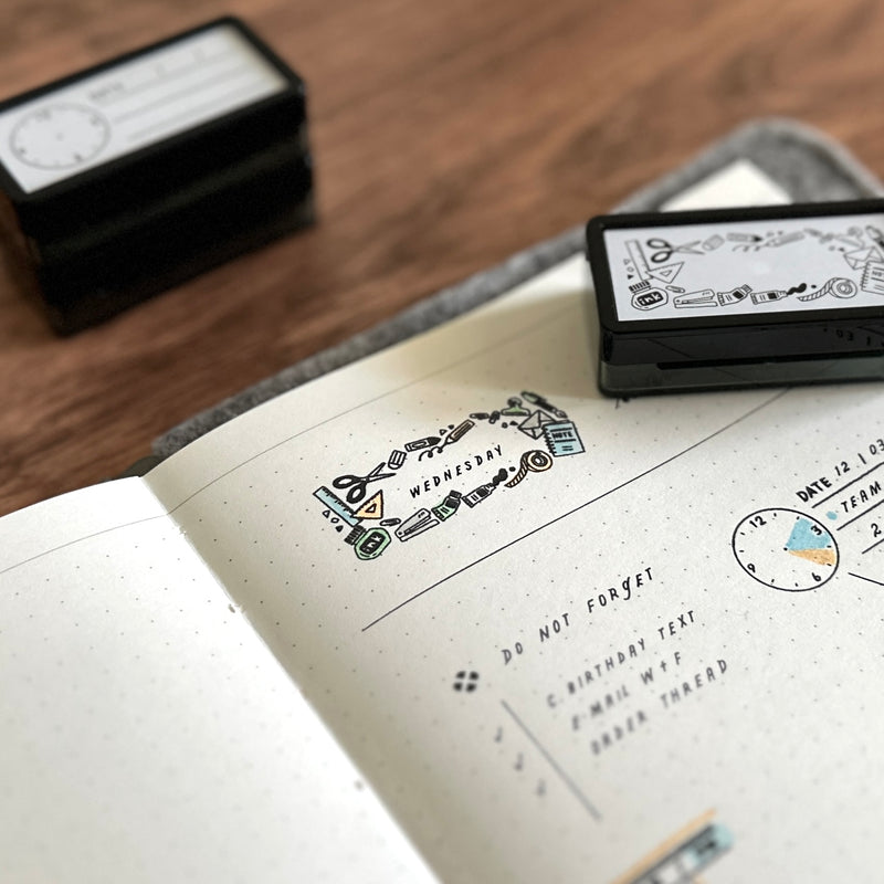 [MIDORI] Paintable Stamp // Rectangle