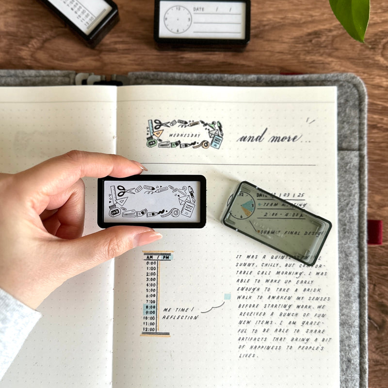 [MIDORI] Paintable Stamp // Rectangle