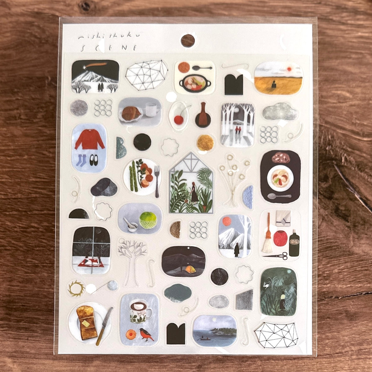 [Cozyca Stickers] Nishi Shuku