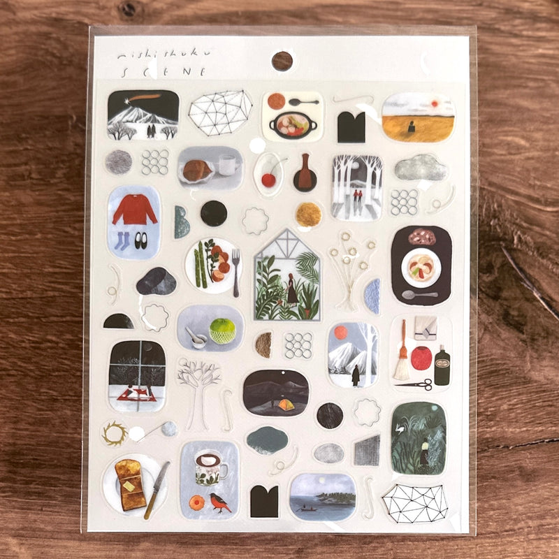 [Cozyca Stickers] Nishi Shuku