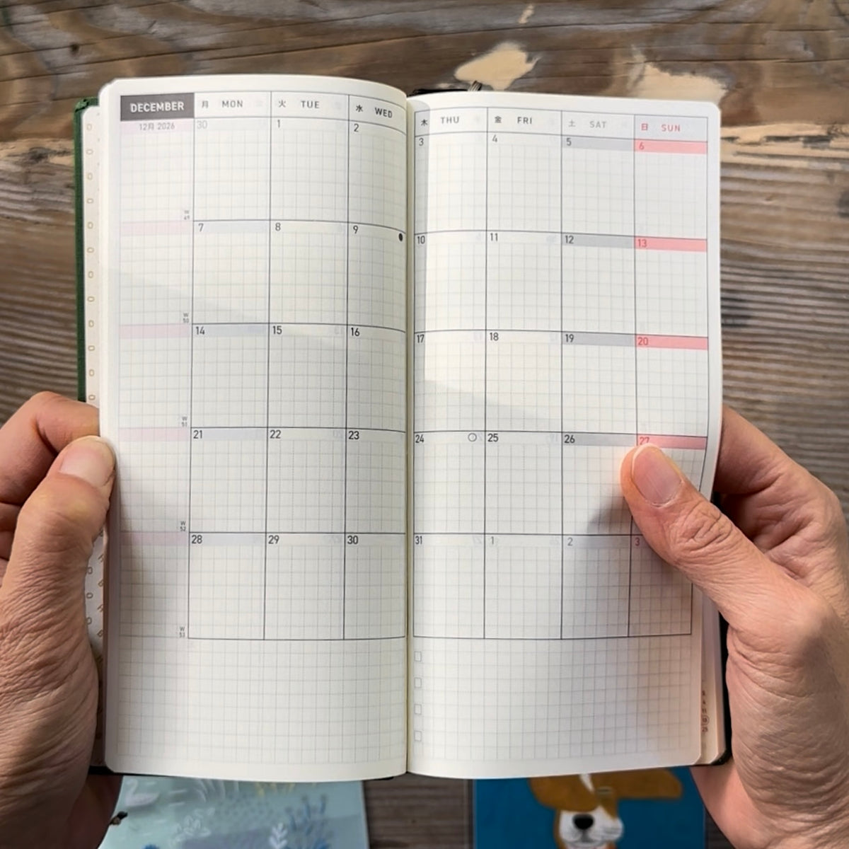 [Hobonichi 2026] Weeks // Colors (English)