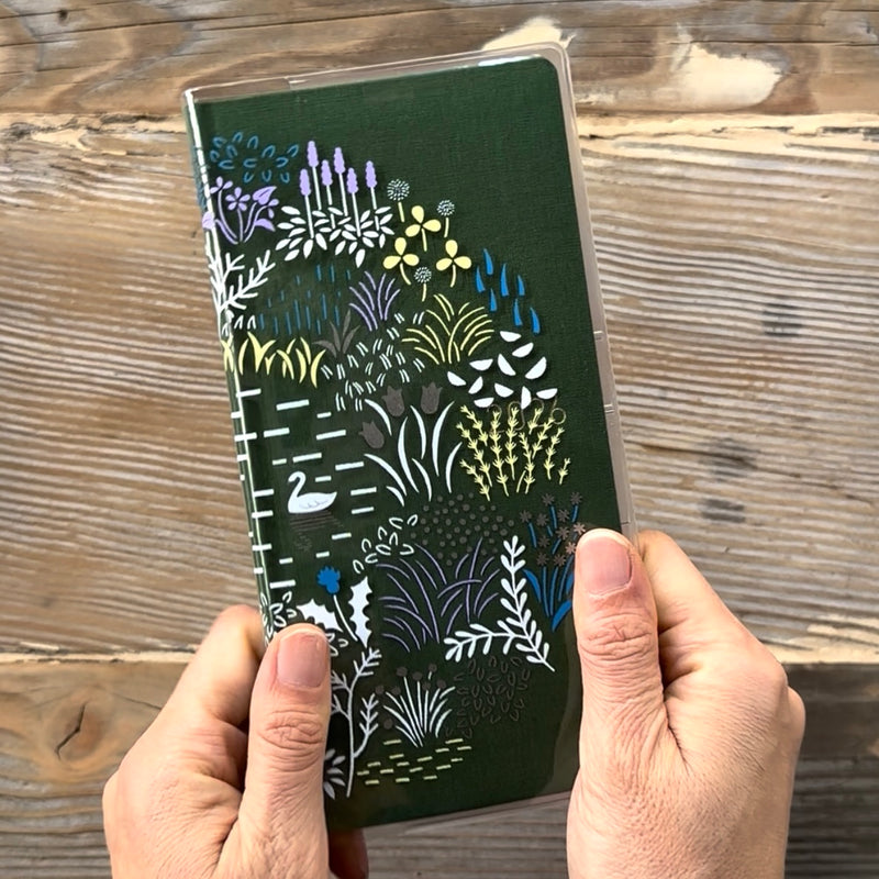 [Hobonichi] Yuri Sanae: Clear Cover for Weeks (Forest Lake)