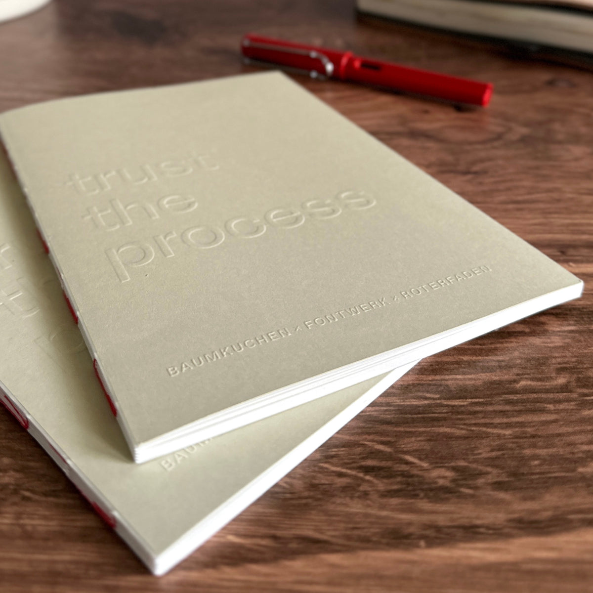 [Roterfaden] "Trust the Process" Notebook (A5)