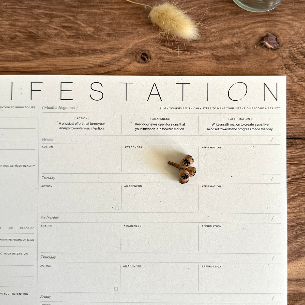 [Wilde House Paper] Manifestation Pad