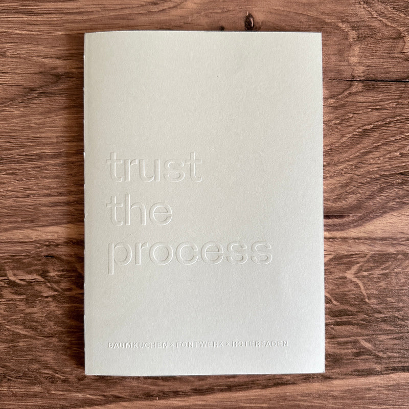 [Roterfaden] "Trust the Process" Notebook (A5)