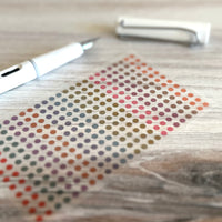 [Hobonichi] TSUKI no IRO: Transparent Dot Stickers