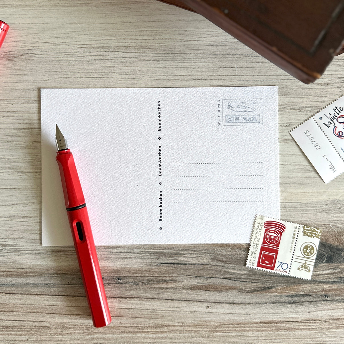 [BK Original Postcard] Clipper Airplane