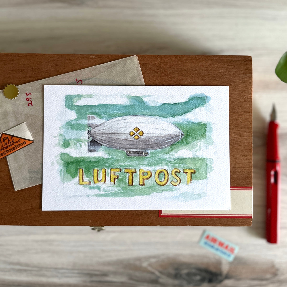 [BK Original Postcard] Luftair