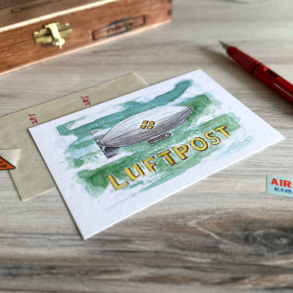 [BK Original Postcard] Luftair