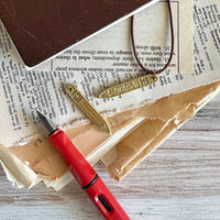 [BK Original Brass Charm] Love for Analogue Pencil