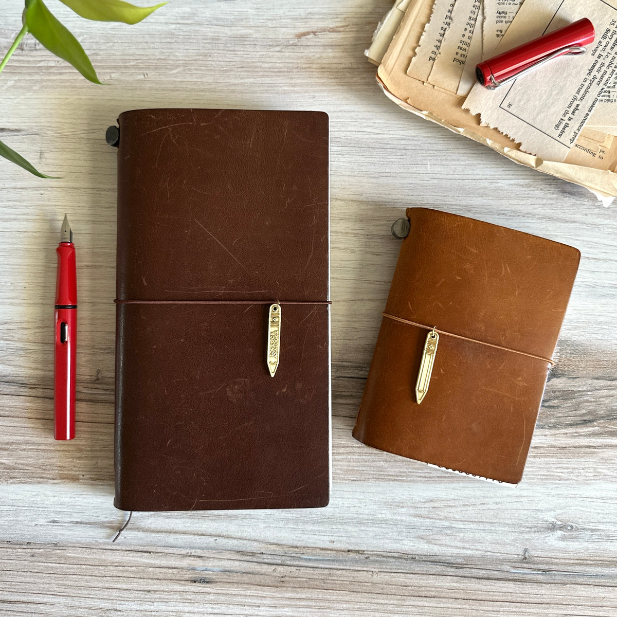 [BK Original Brass Charm] Love for Analogue Pencil