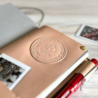 [BK Original Leather Patch] "On the quest for life well lived and loved"