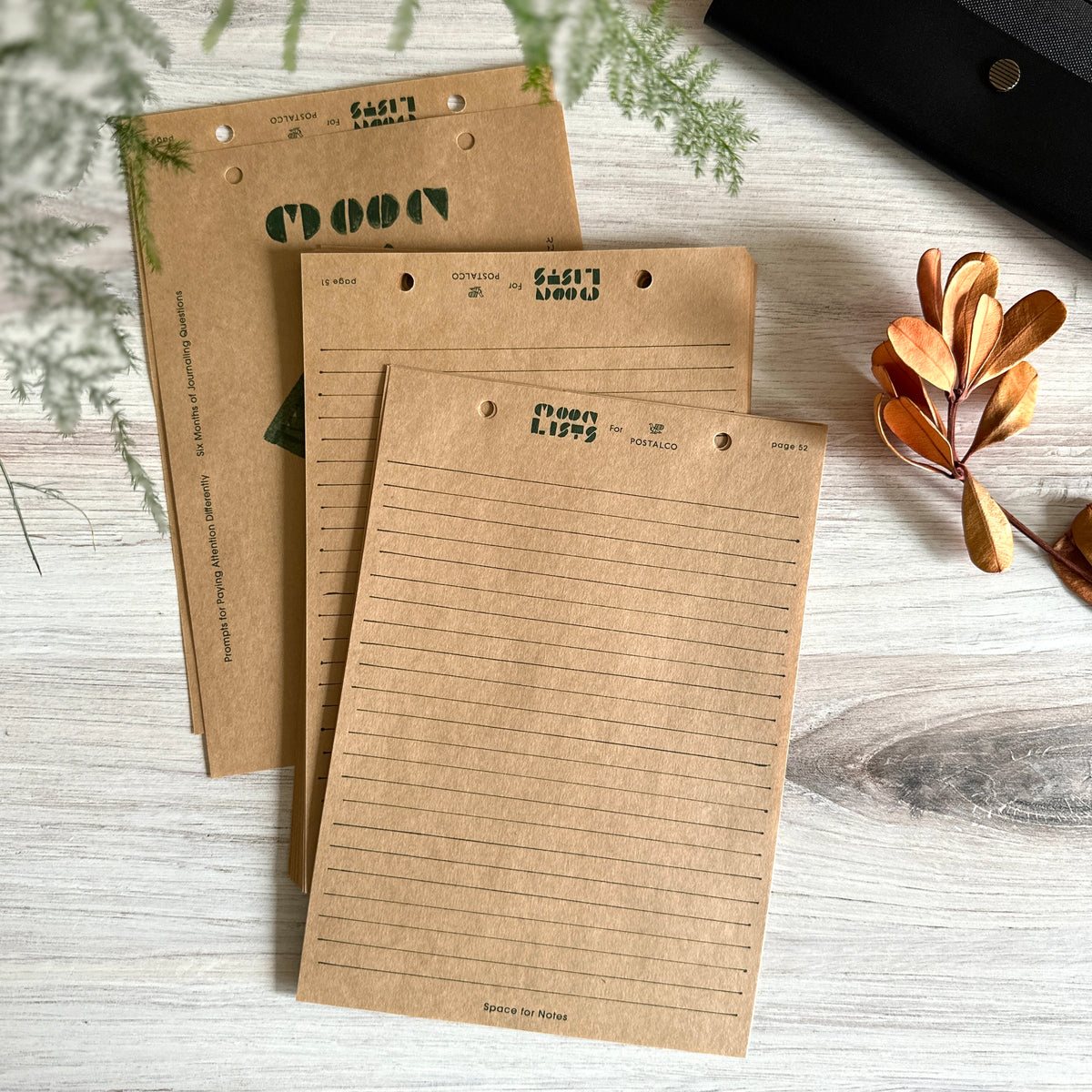 [Postalco] Moon Lists (A5)