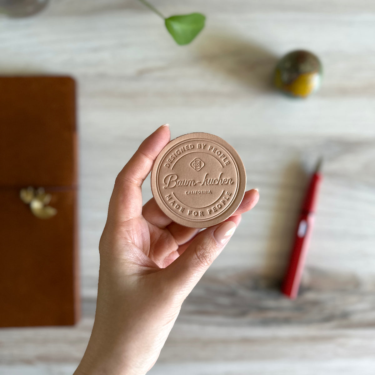 [BK Original Leather Patch] "Designed by People. Made for People"