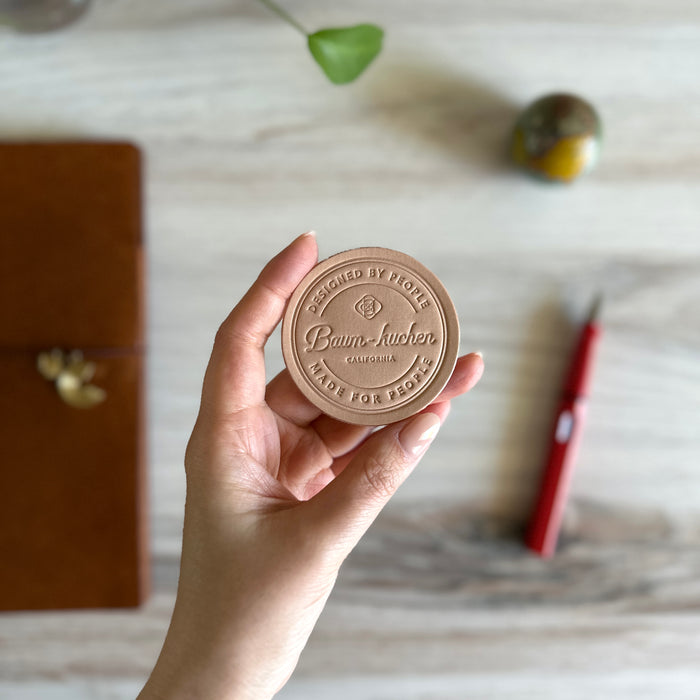 [BK Original Leather Patch] "Designed by People. Made for People"