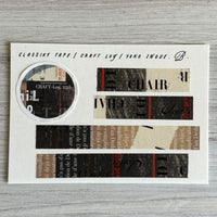 [Classiky Tape] CRAFT Log "Collage" by Yoko Inoue