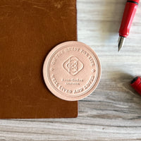[BK Original Leather Patch] "On the quest for life well lived and loved"