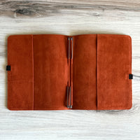 [Roterfaden] WK_24  Dark Brown // Russet Orange (A5)