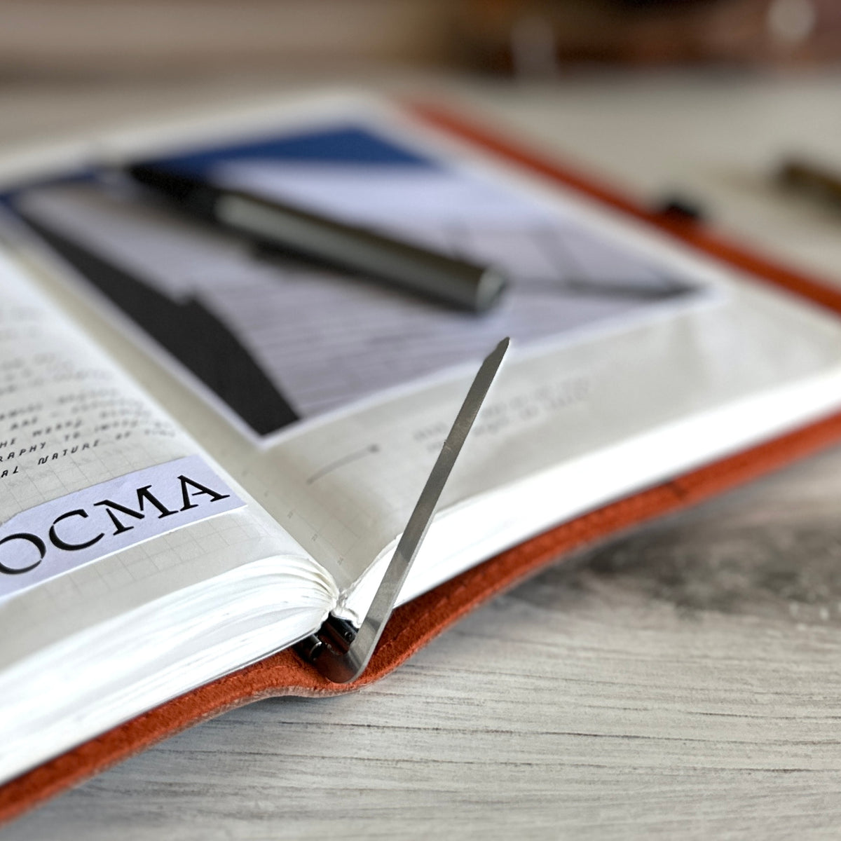 [Roterfaden] WK_24  Dark Brown // Russet Orange (A5)