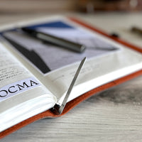 [Roterfaden] WK_24  Dark Brown // Russet Orange (A5)