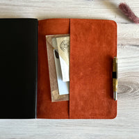 [Roterfaden] WK_24  Dark Brown // Russet Orange (A5)