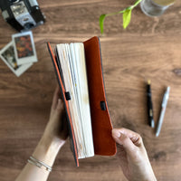 [Roterfaden] WK_24  Black // Russet Orange (A5)