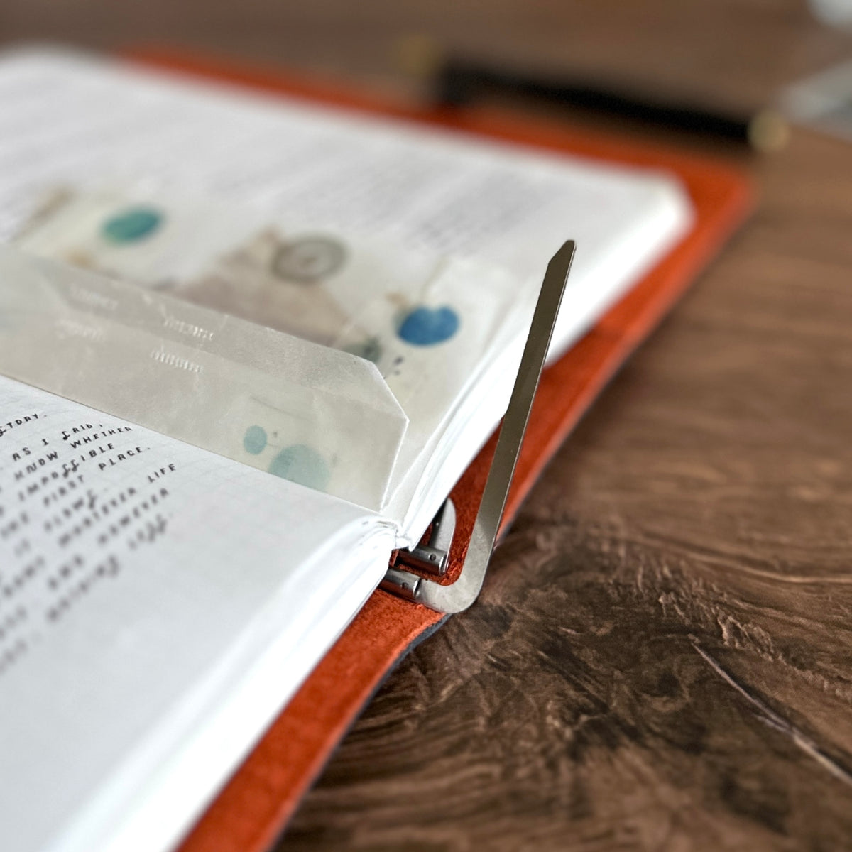 [Roterfaden] WK_24  Black // Russet Orange (A5)