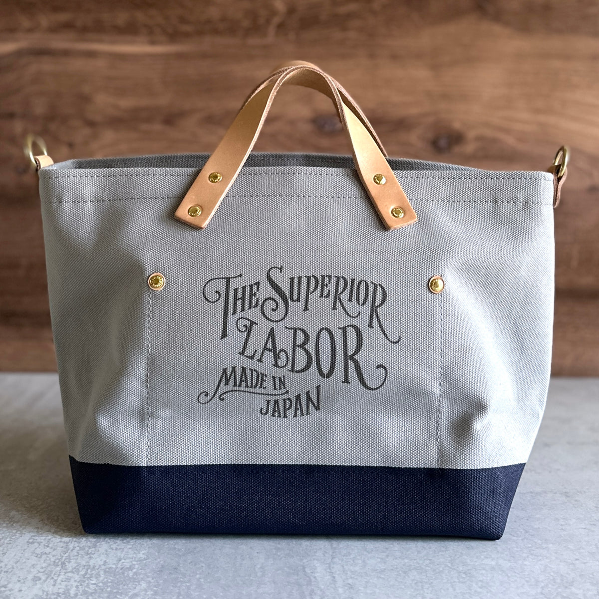 [TSL] XS Engineer Shoulder Bag // Gray Canvas
