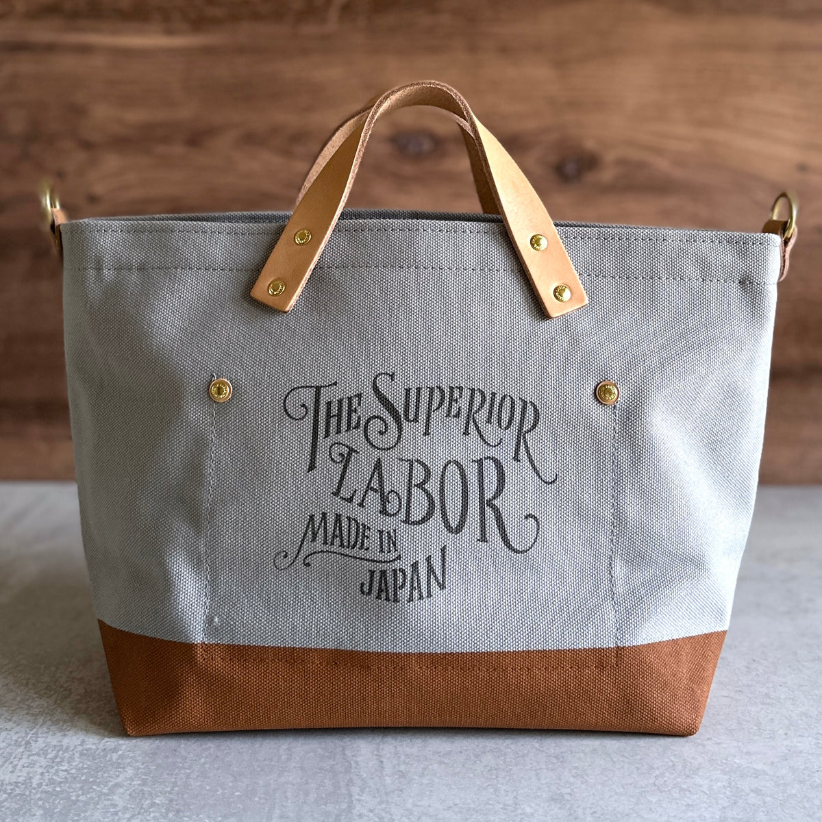 [TSL] XS Engineer Shoulder Bag // Gray Canvas