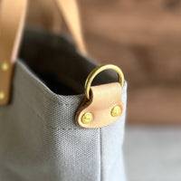 [TSL] XS Engineer Shoulder Bag // Gray Canvas